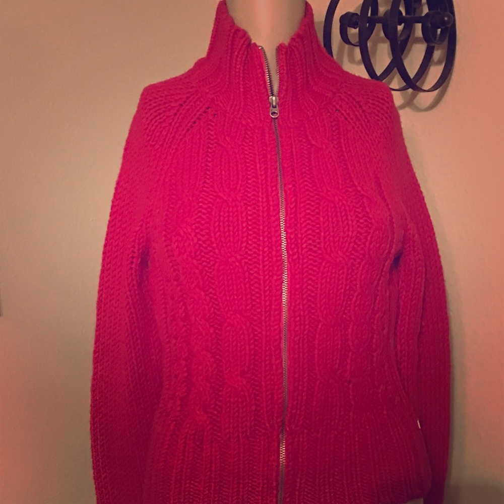 Zip up sweater